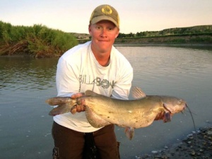 Chad Dawson released this 10.5 lb. Musselshell River Channel Cat in late June 2013